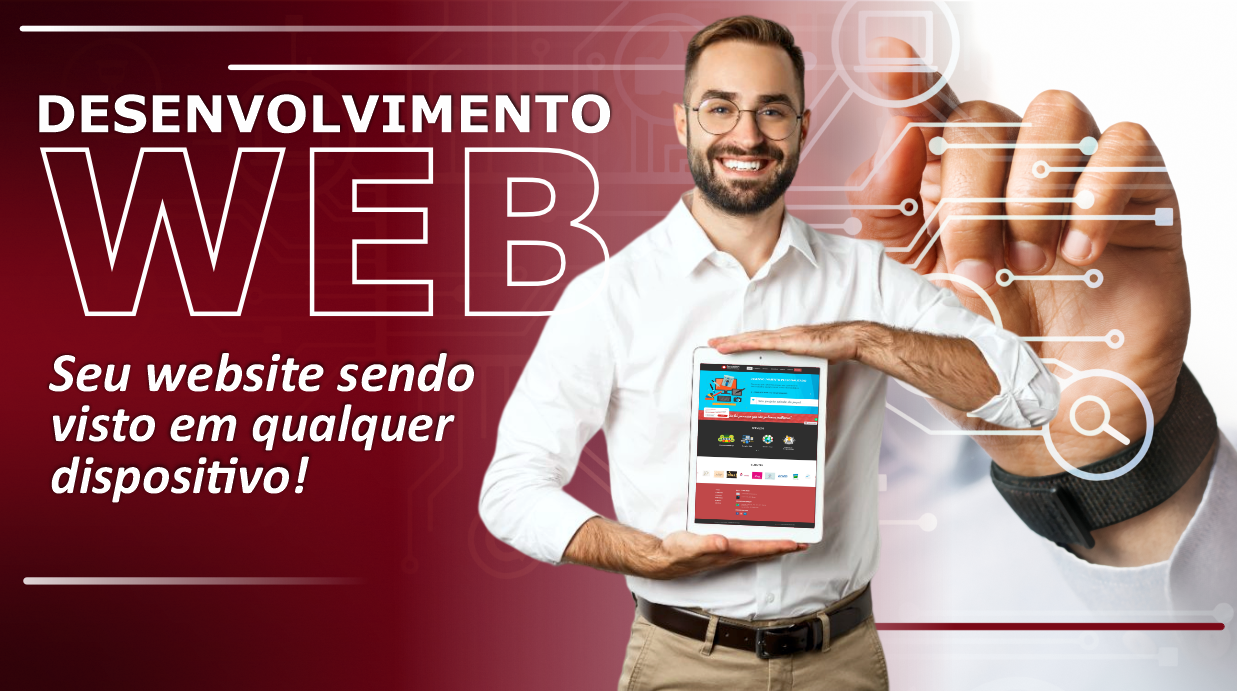 Banner sobre desenvolvimento web